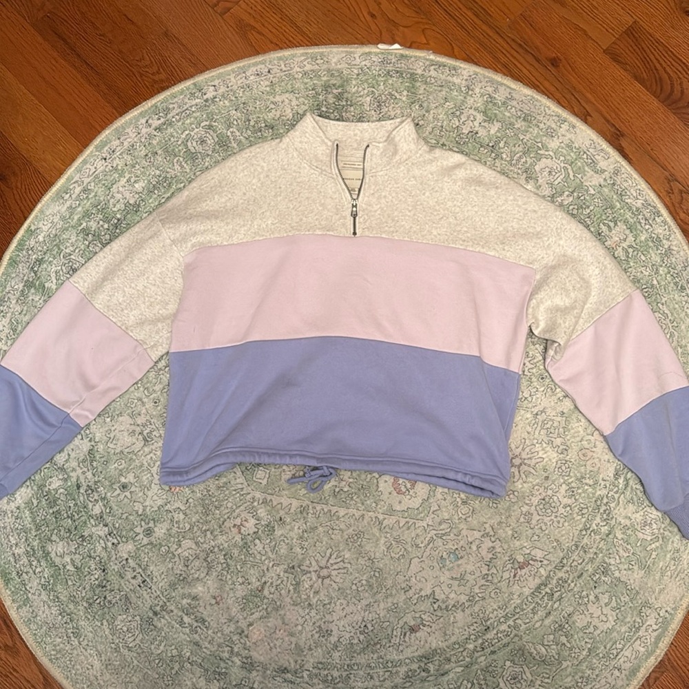 A&E multi colored sweater